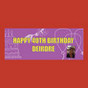 personalised birthday banners